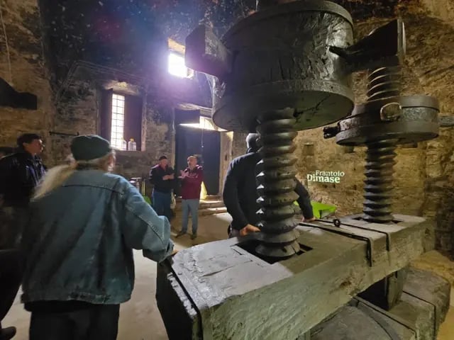 Antica macina del Frantoio Dimase a Montemurro