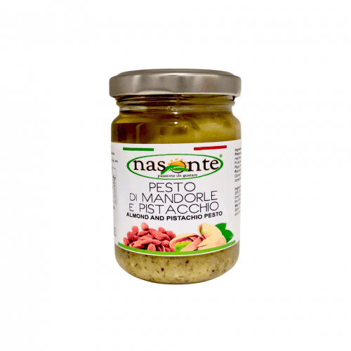 Pesto di mandorle e pistacchio 130g