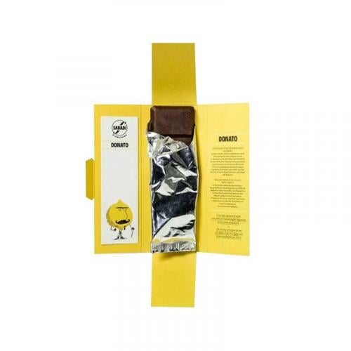 Donato Cioccolato di Modica BIO con scorzette di Limone Interdonato