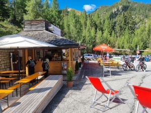 kiosk parking Pragser Wildsee - Lago di Braies