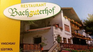 Bachguterhof Restaurant