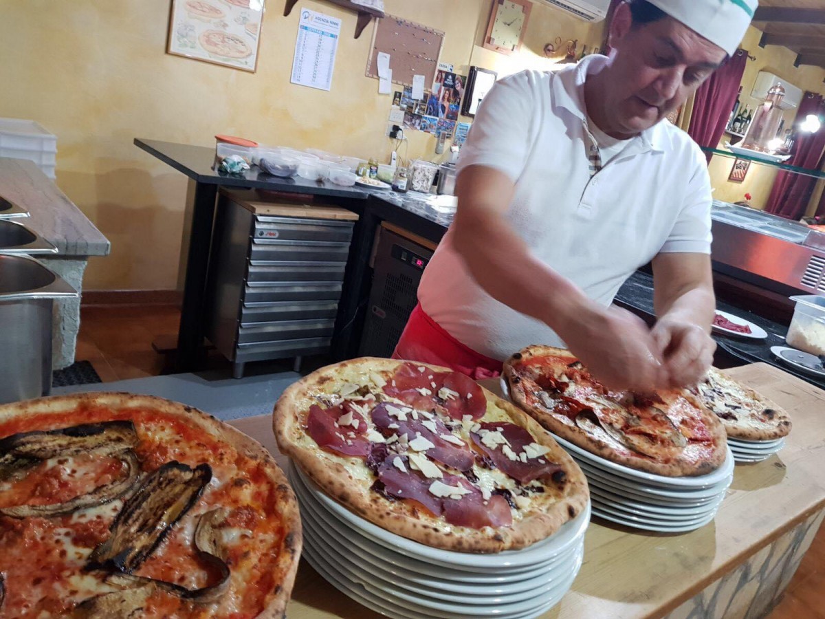 Il nostro pizzaiolo Franco