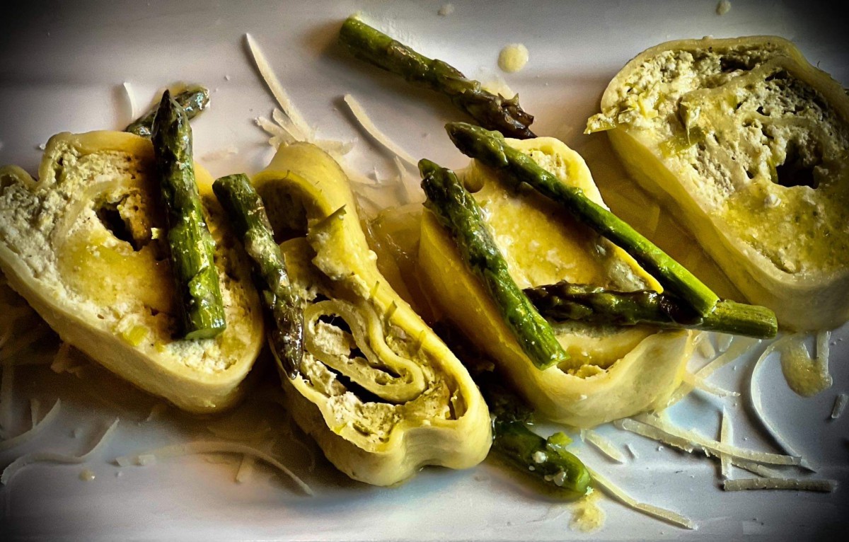 Medaglioni agli asparagi 