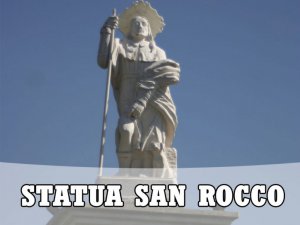 San Rocco: murales, statua, grande croce e Vetta 