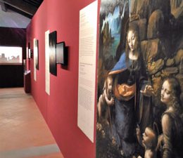 Sezione espositiva Leonardo e la Pittura