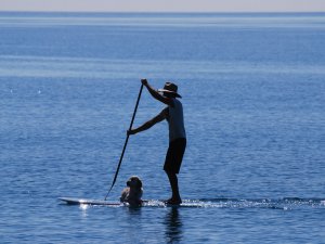 SUP - Stand Up Paddle - presso il Lago di Vico