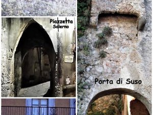 Porta di Suso - Palazzo Berardinelli - Piazzetta Salerno