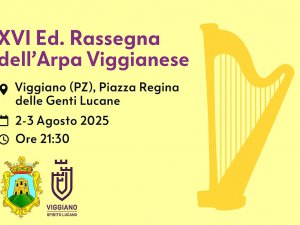 XVI Rassegna dell’Arpa Viggianese a Viggiano – musica tradizionale