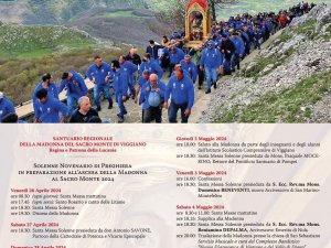 Solenne Novenario di Preghiera in preparazione all'ascesa della Madonna al Sacro Monte 2024