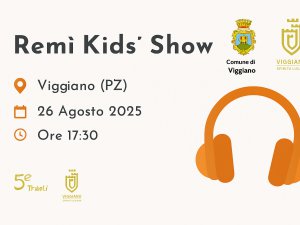 Remì Kids’ Show a Viggiano – pomeriggio di giochi e sorrisi alla Villa Comunale