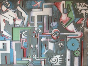 Graffito Polistrato – Quinta Umanità 2025