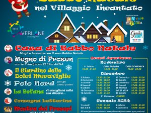 Babbo Natale nel Villaggio incantato
