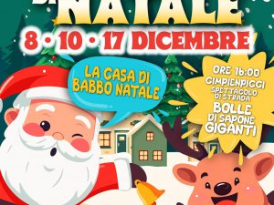 Mercatini di Natale e Casa di Babbo Natale