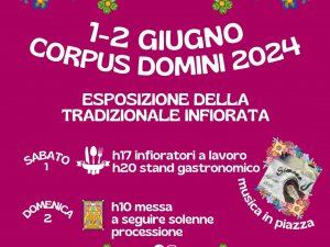 Corpus Domini 2024 - Tradizionale Infiorata