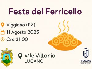 X Edizione della Festa del Ferricello Viggianese - 06 Settembre 2024
