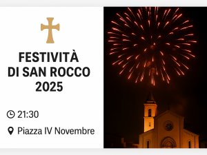 Festeggiamenti in onore di San Rocco - 2025