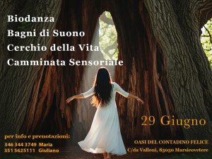 INTUN – Esperienza di Benessere nella Natura in Basilicata: Biodanza, Bagni di Suono e Camminata Sensoriale