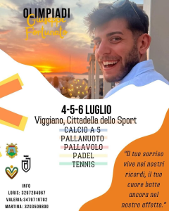 Olimpiadi Giuseppe Fortunato 2025 a Viggiano: sport, emozione e memoria nella Cittadella dello Sport
