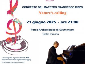 Concerto “Nature’s Calling” al Parco Archeologico di Grumentum
