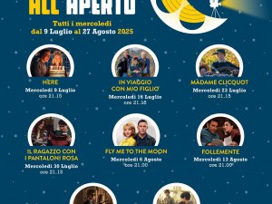 Cinema all’Aperto Estate 2025: Proiezioni sotto le Stelle