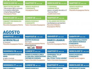 Sagra della Pasta 2025 ad Acquappesa: gusto, musica e tradizione nel cuore della Calabri