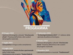 2° edizione - Burcei S’Arti Manna 2025: arte, suoni e tradizioni della Sardegna tra poesia, archeologia e musica popolare