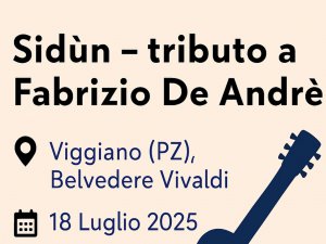 Sidùn – tributo a Fabrizio De André a Viggiano, emozioni in musica.