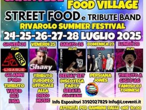 Rivarolo Summer Festival 2025 – Festa Patronale di San Giacomo