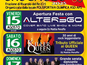 30ª Fiera di Brugnolo – Tre serate di musica, cucina e divertimento!
