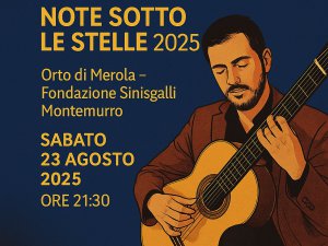 Recital di chitarra classica con G. Germano – Note sotto le stelle 2025