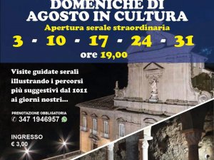 Agosto in Cultura 2025 – Visite serali all’Abbazia millenaria
