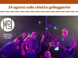 Ferragosto Lavenese 2025 – Concerto galleggiante della MDF Band sul lago