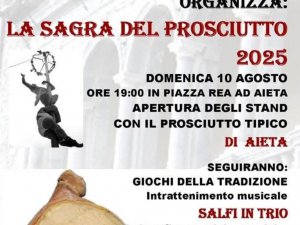 Sagra del Prosciutto 2025 – Degustazioni, Giochi della Tradizione e Musica dal Vivo in Calabria