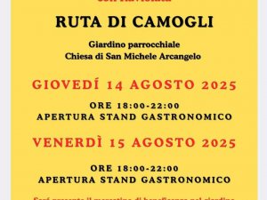 Sagra delle Focaccette con Raviolata 2025 a Ruta di Camogli – Tradizione, sapori e musica