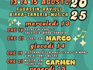 Ferragosto Melese 2025 – Tre giorni di musica, gastronomia e festa a Mele