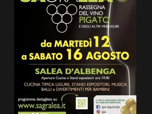 Sagralea 2025 – Rassegna del Vino Pigato e dei Vini Liguri a Salea d’Albenga