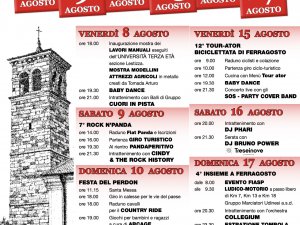 Festeggiamenti di Ferragosto 2025