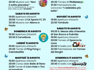 Festa di San Rocco 2025