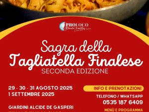 2ª edizione 2025 – Sagra della Tagliatella Finalese