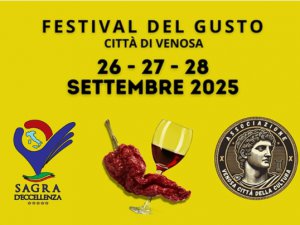 Festival del Gusto 2025 – Venosa celebra il peperone crusco e i sapori lucani