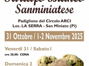 Sagra del Tartufo Bianco Sanminiatese 2025