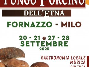 Festa del Fungo Porcino dell’Etna 2025