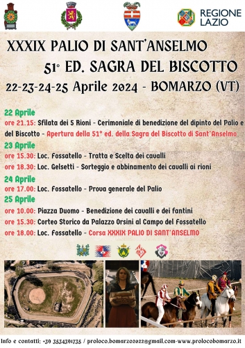 Palio di Sant'Anselmo e Sagra del Biscotto