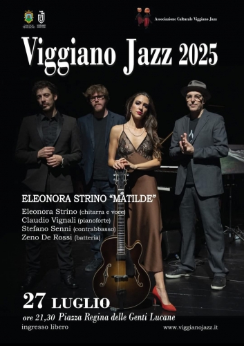 Viggiano Jazz 2025: Eleonora Strino live con il progetto ‘Matilde’ 