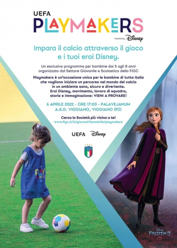 UEFA Playmakers - Impara il calcio attraverso il gioco e i tuoi eroi Disney - Vieni a provare!
