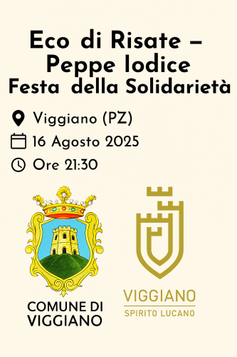 Eco di Risate con Peppe Iodice - Festa della Solidarietà 