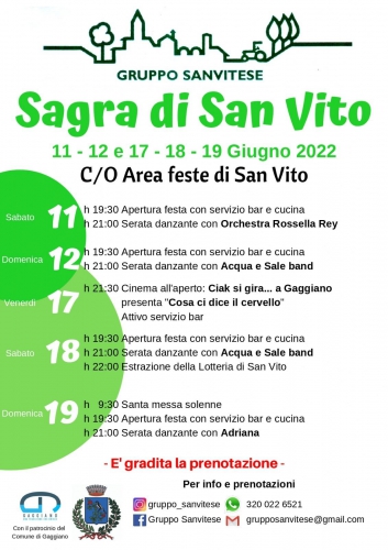 Sagra di San Vito