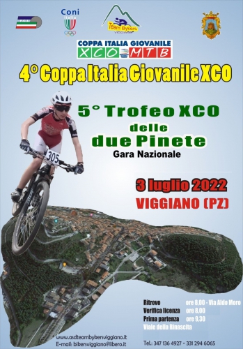 4^ Coppa Italia Giovanile XC0 - 5° Trofeo XC0 delle due Pinete - Gara Nazionale
