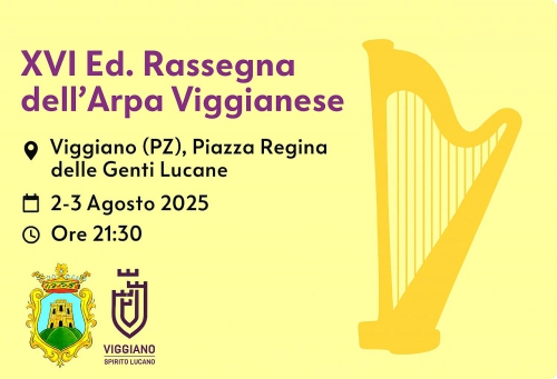 XVI Rassegna dell’Arpa Viggianese a Viggiano – musica tradizionale