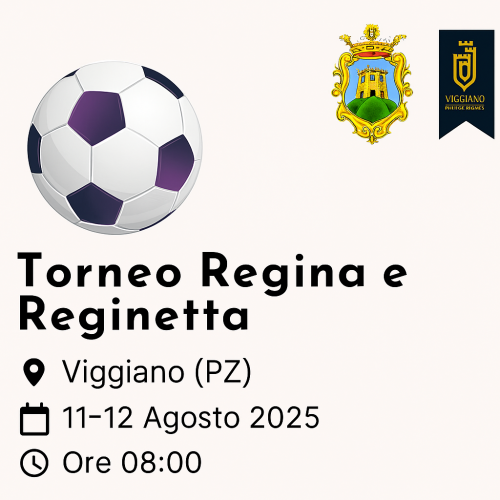 Torneo Regina e Reginetta a Viggiano – calcio giovanile sulla Montagna Grande
